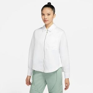 Womens Jordan New Classics Capsule Zip Up Jacket White